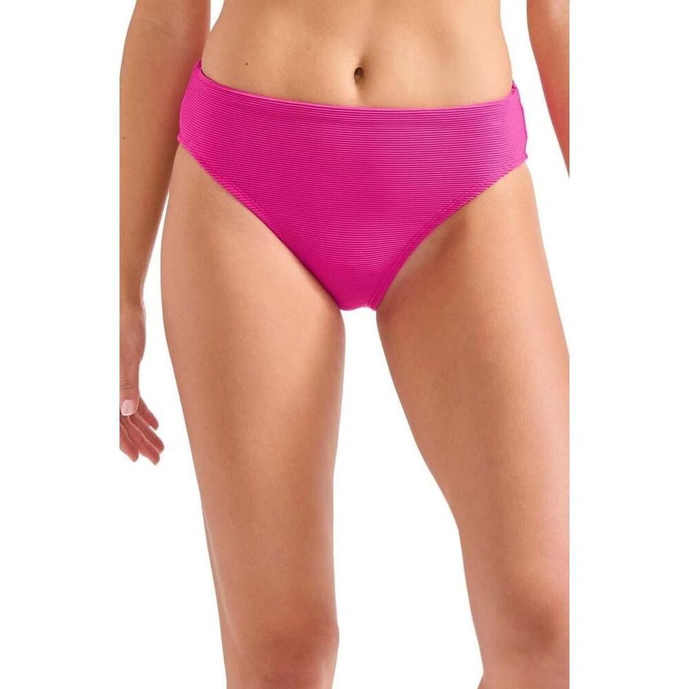 Tommy Bahama Womens Ocean Point Hipster Bikini Bottoms in Pink Maui Size M
